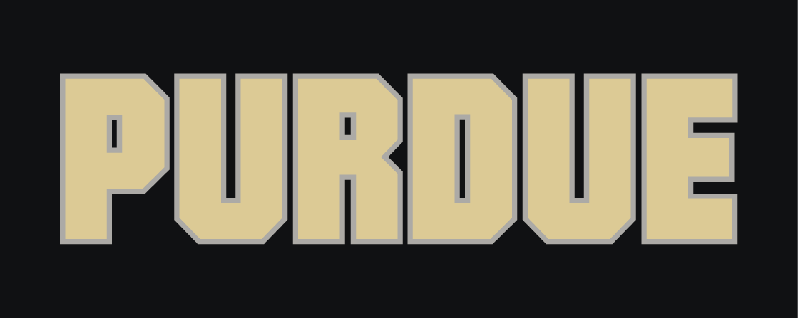 Purdue Boilermakers 2012-Pres Wordmark Logo v4 diy DTF decal sticker